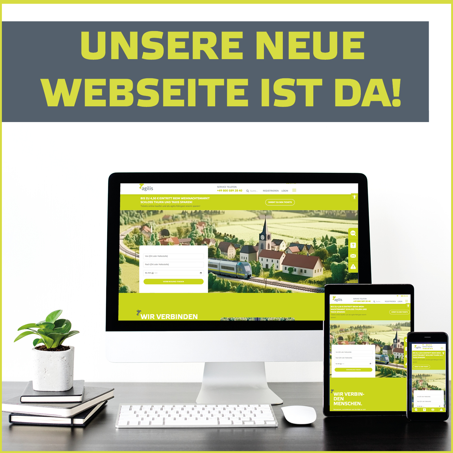 Read more about the article Die neue agilis-Homepage ist da