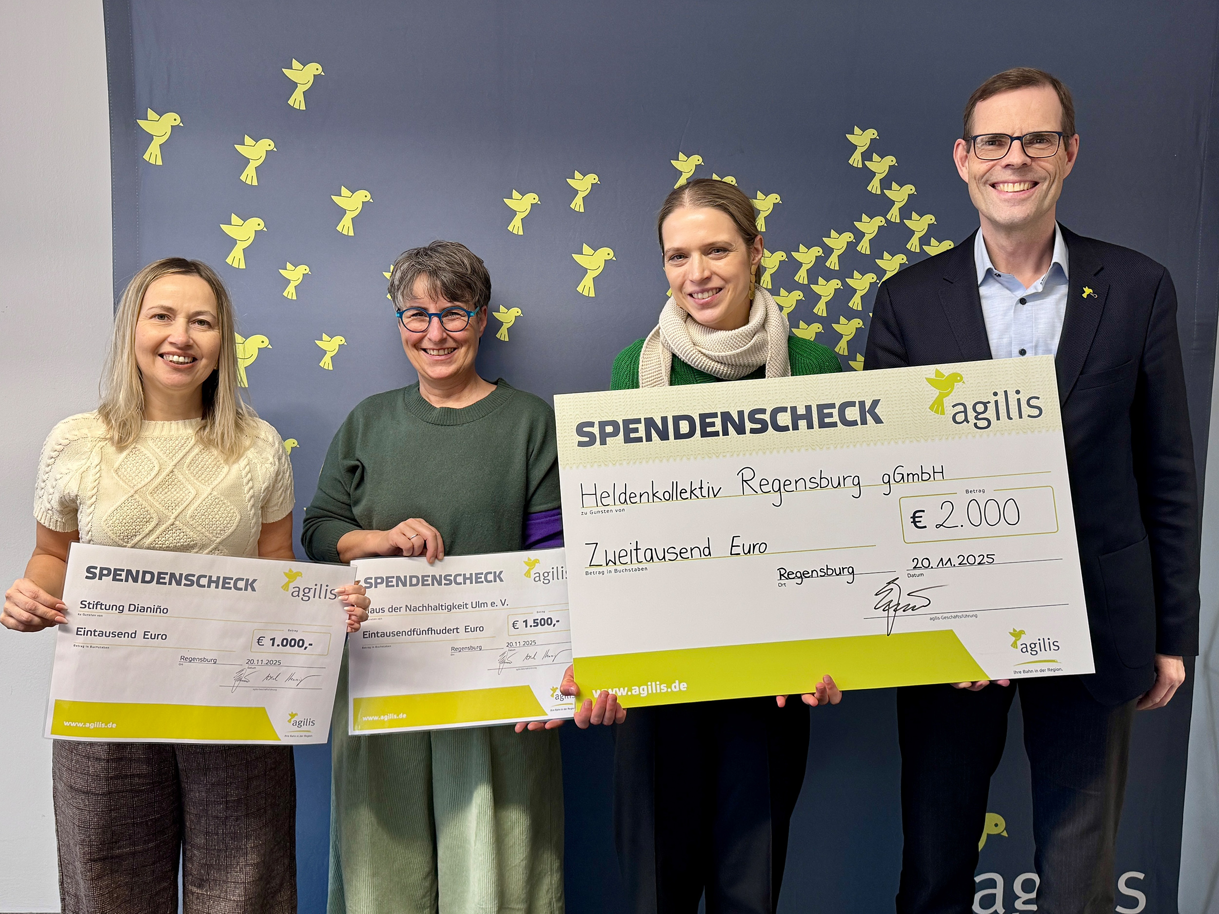 Mehr über den Artikel erfahren Spendenwettbewerb „agilis kommt an“: Siegerprojekte im Netz Mitte stehen fest