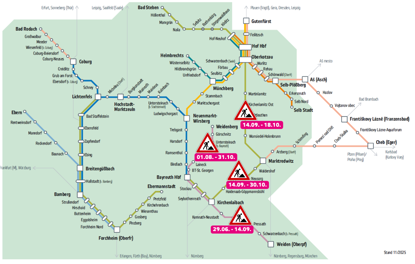 RVOF Baumaßnahmen